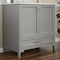 Flash Furniture Haven 36 Inch Bathroom Vanity w/Sink, Storage Cabinet w/Soft Close Doors and Bottom Drawer, Gray FS-BN-4-36-KD-GY-GG - alternate 10